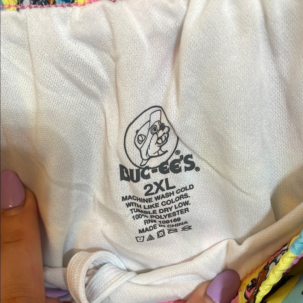 Rare Colorful BUC-EES exclusive Print Shorts - Picture 2 of 2